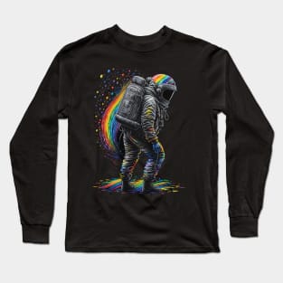 Major Tom - (Black Light - Version 2) Long Sleeve T-Shirt